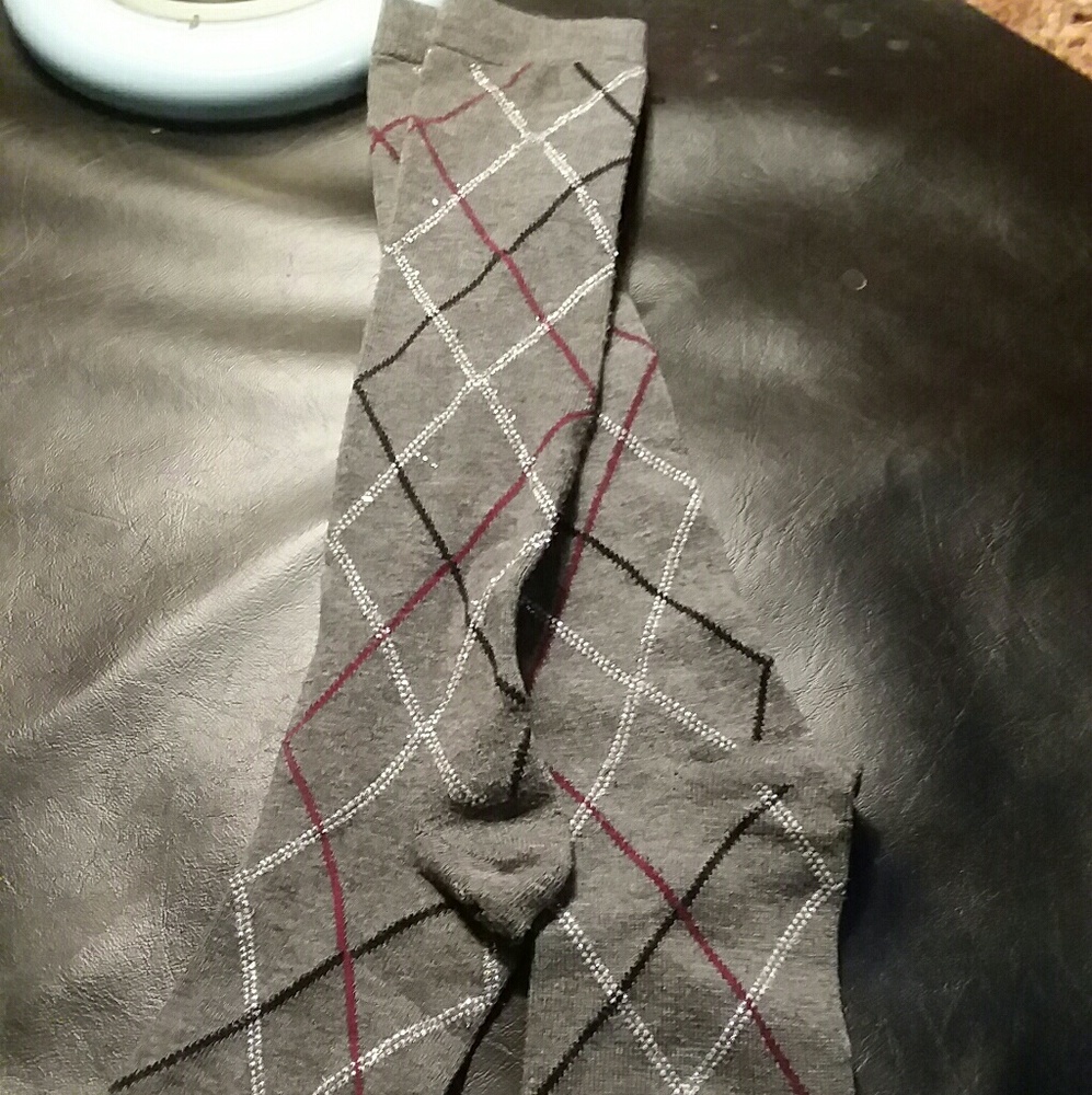 Womens argyle boot socks